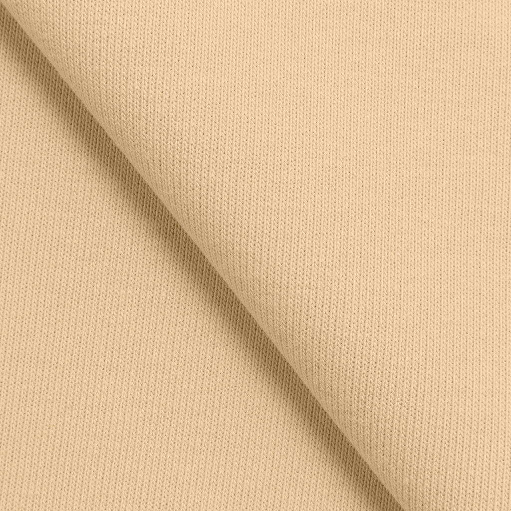 DRESÓWKA PĘTELKOWA BAWEŁNIANA Z ELASTANEM - BEŻOWY - 320 G/M2