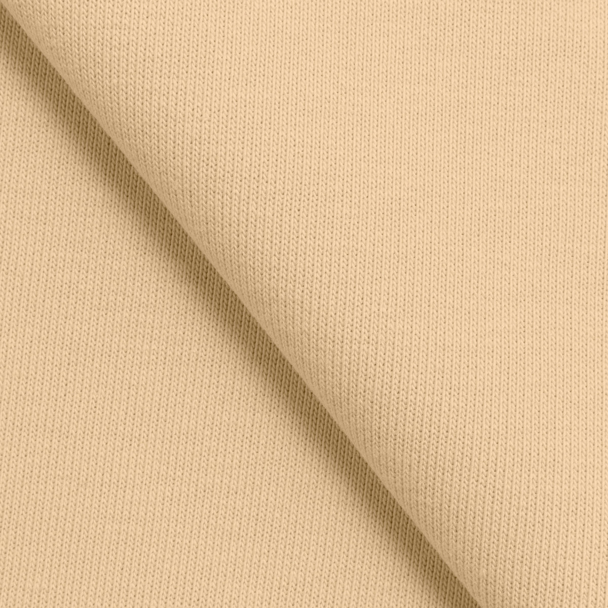 DRESÓWKA PĘTELKOWA BAWEŁNIANA Z ELASTANEM - BEŻOWY - 320 G/M2