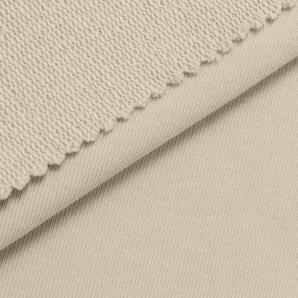 DRESÓWKA PĘTELKOWA BAWEŁNIANA Z ELASTANEM - KREMOWA PERŁA - 320 G/M2