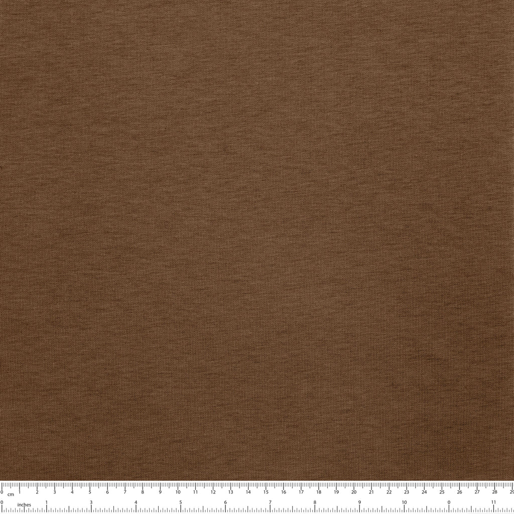 DRESÓWKA PĘTELKOWA BAWEŁNIANA Z ELASTANEM - NUGATOWY - 320 G/M2