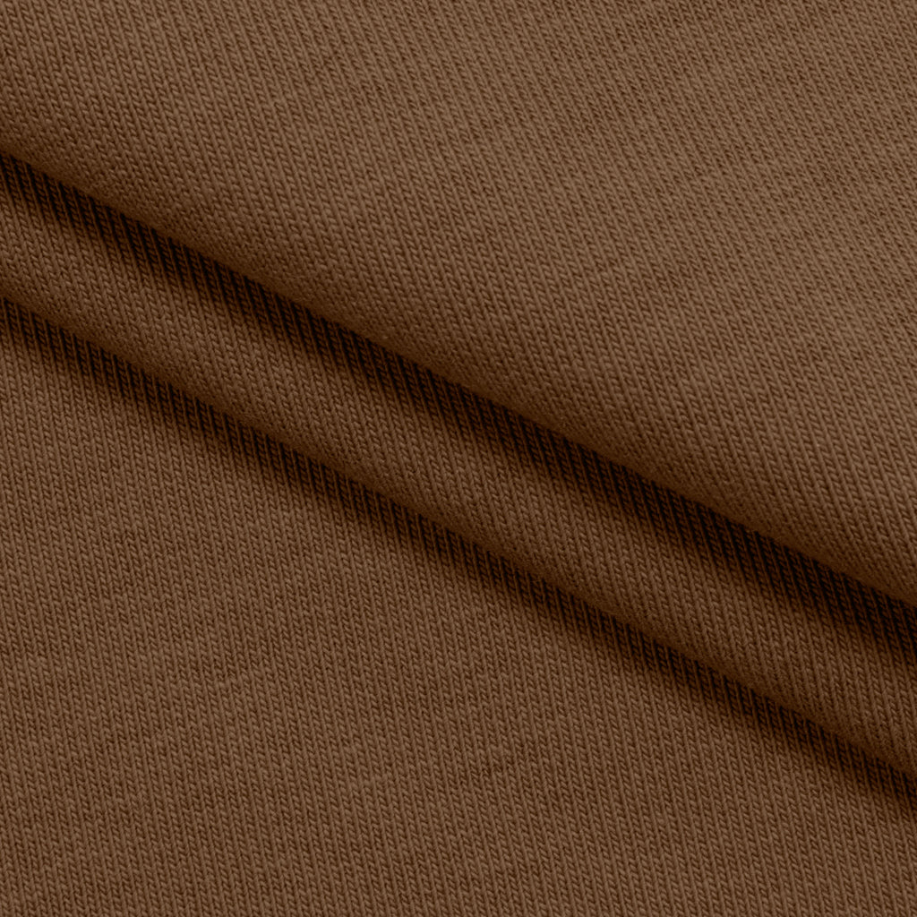 DRESÓWKA PĘTELKOWA BAWEŁNIANA Z ELASTANEM - NUGATOWY - 320 G/M2