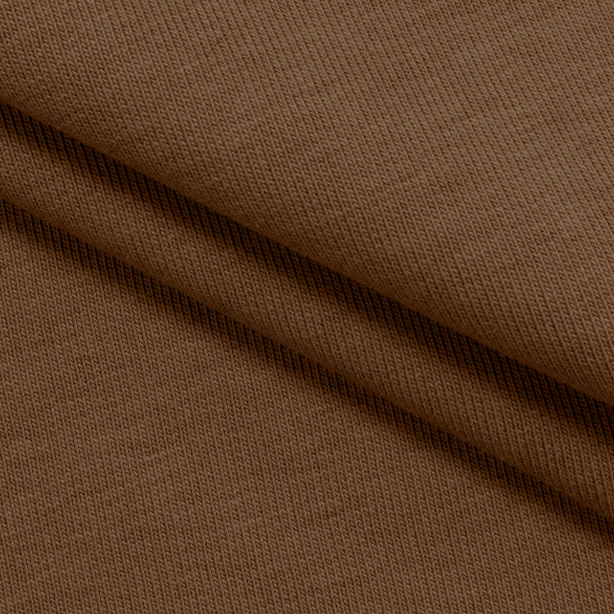 DRESÓWKA PĘTELKOWA BAWEŁNIANA Z ELASTANEM - NUGATOWY - 320 G/M2