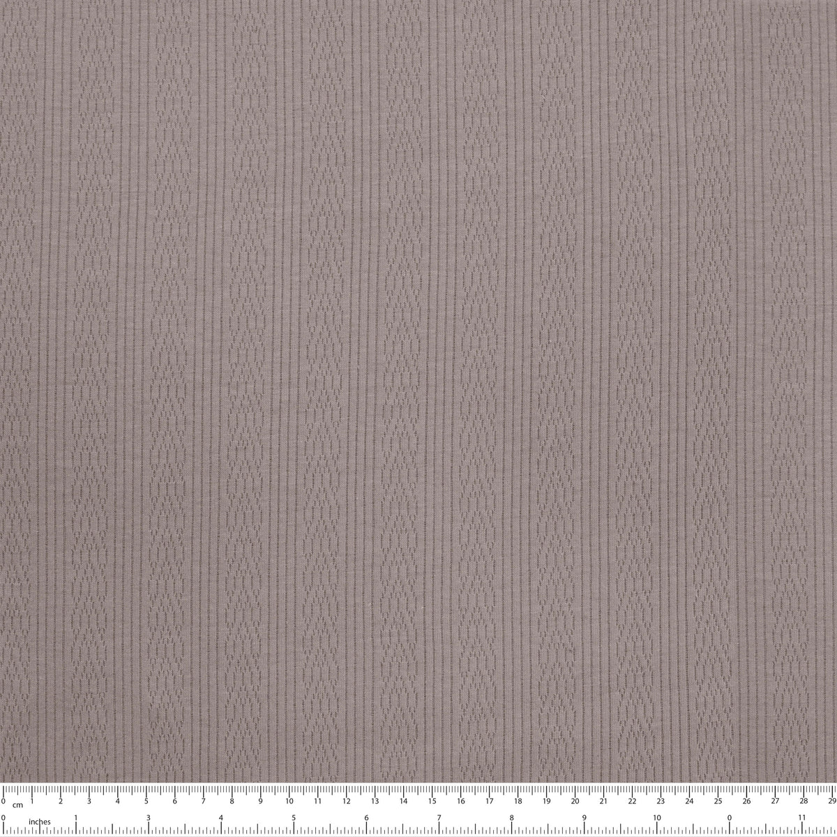 DZIANINA AŻUROWA BAWEŁNIANA - WARKOCZ ALPAKA - 170 G/M2