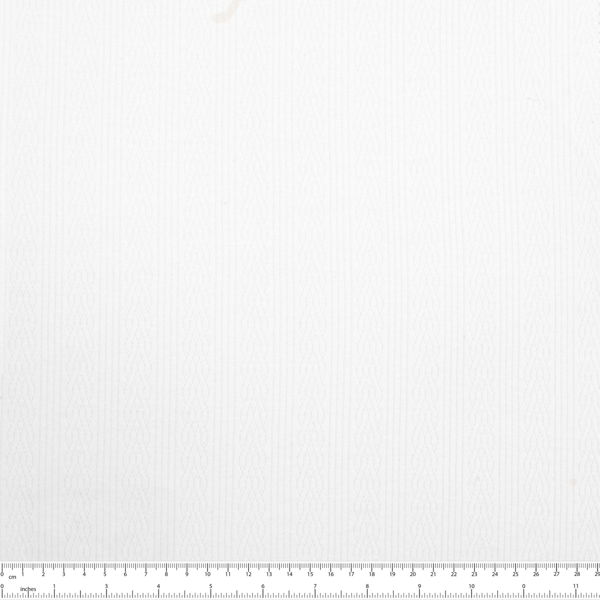 DZIANINA AŻUROWA BAWEŁNIANA - WARKOCZ ECRU - 170 G/M2