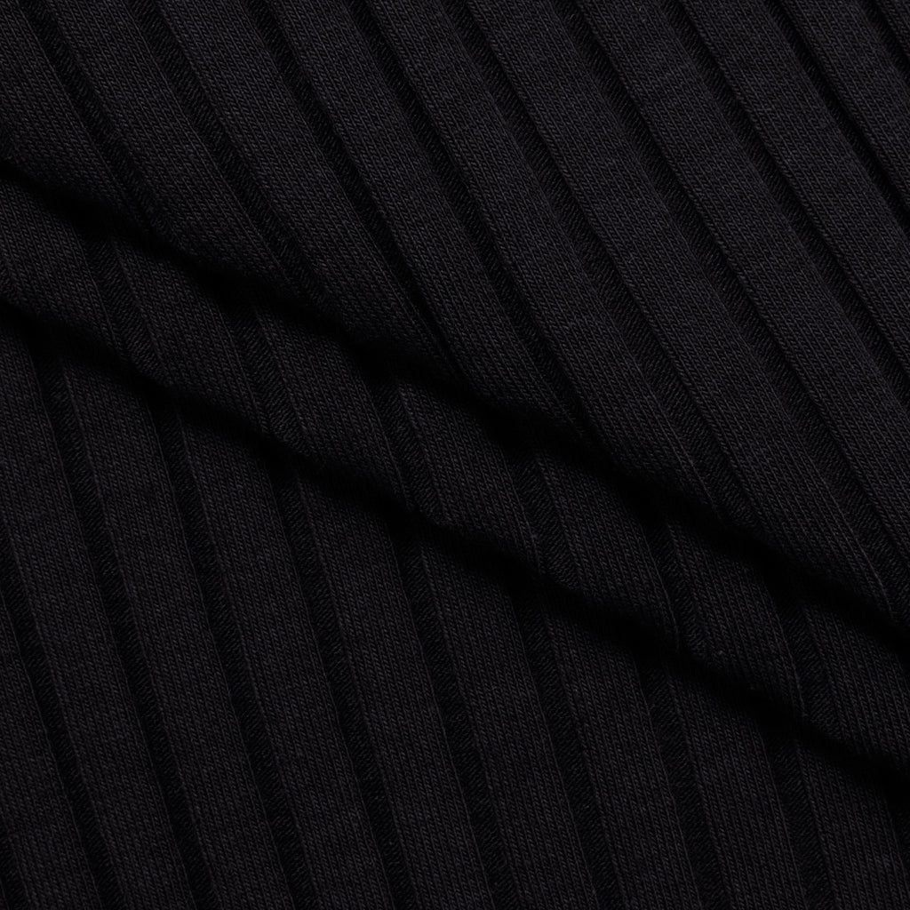 Ściągacz prążkowany 10x6 240 g/m² - czarny