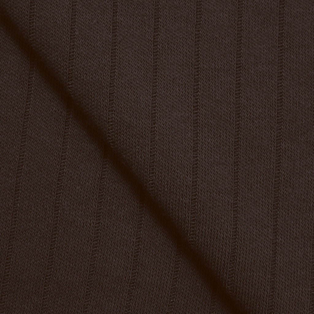 Ściągacz prążkowany 2x1 190 g/m² - czekoladowy