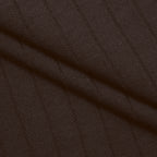 Ściągacz prążkowany 2x1 190 g/m² - czekoladowy