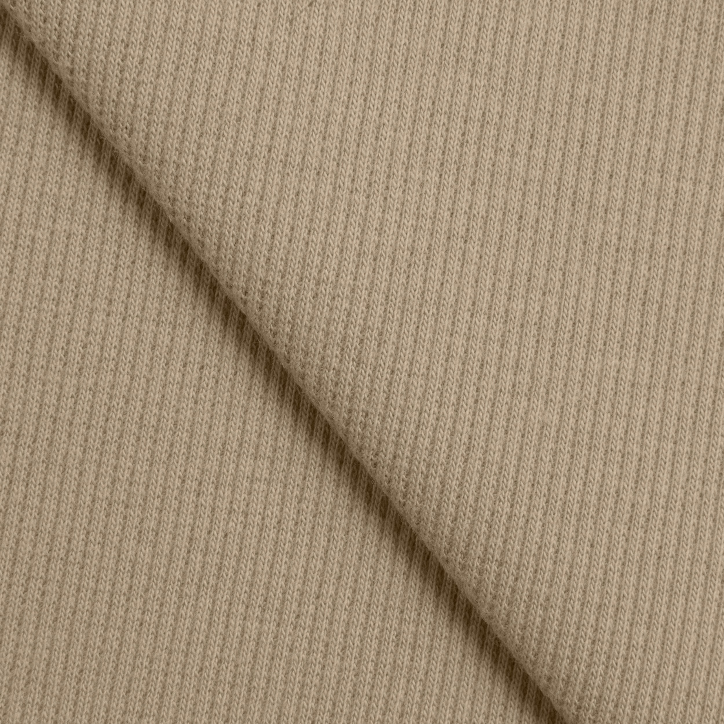 Ściągacz prążkowany 2x1 220 g/m² - latte