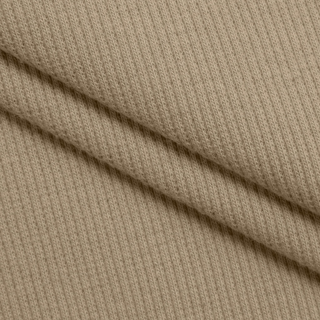 Ściągacz prążkowany 2x1 220 g/m² - latte