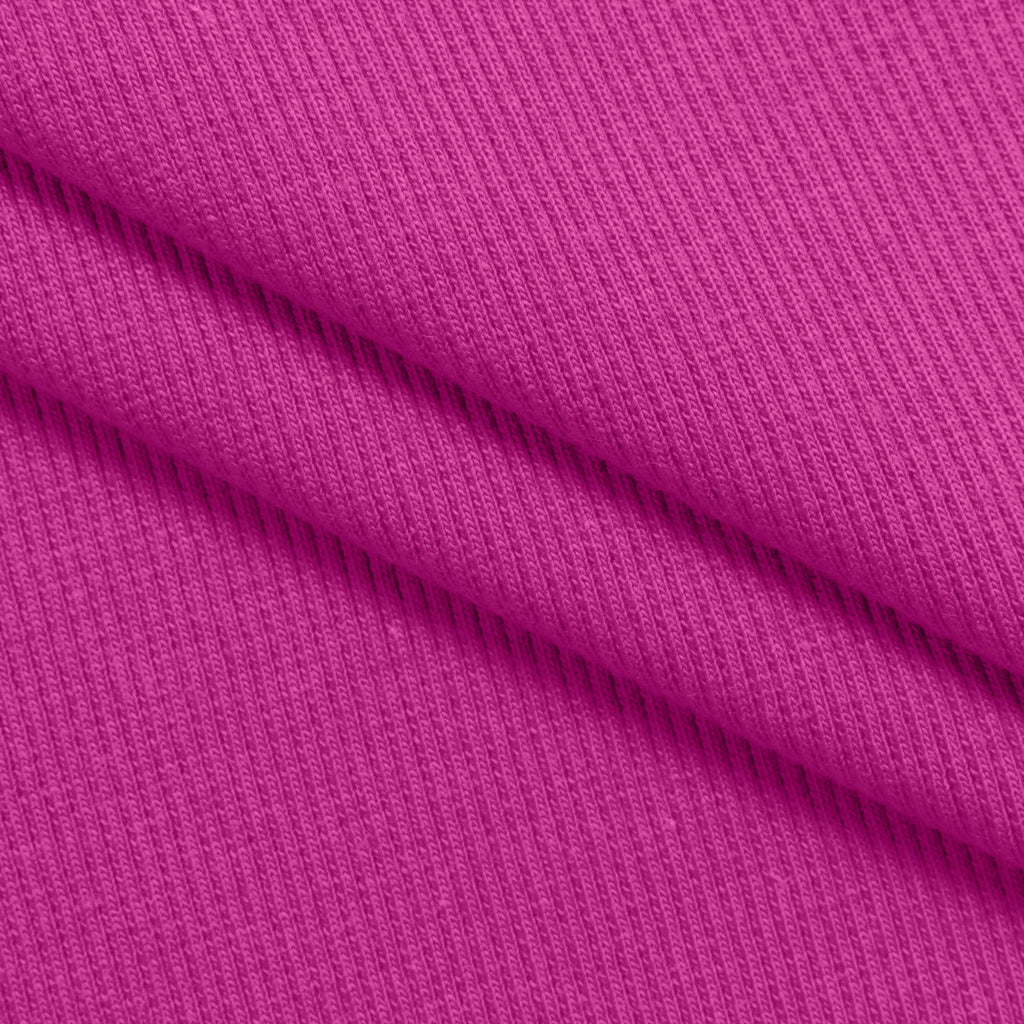 Ściągacz prążkowany 2x1 280 g/m² - amarantowy