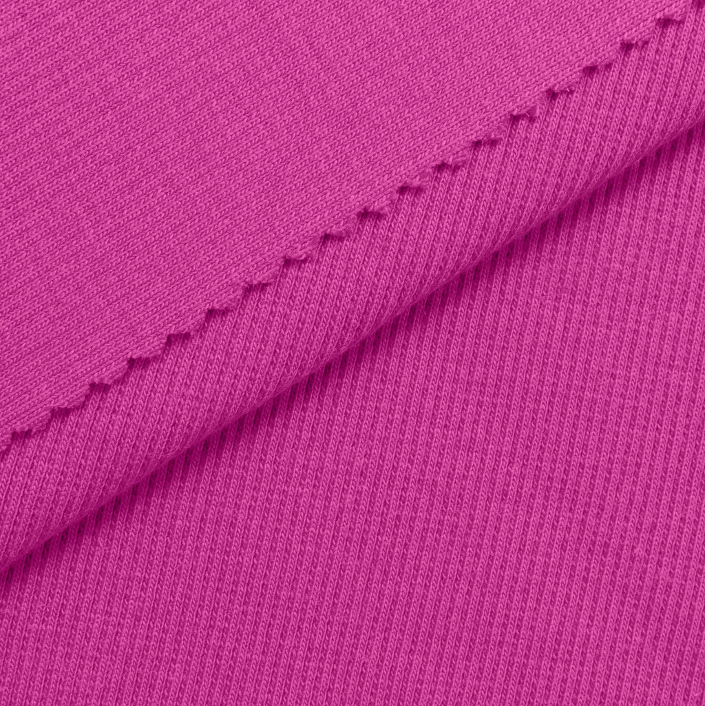 Ściągacz prążkowany 2x1 280 g/m2 - amarantowy