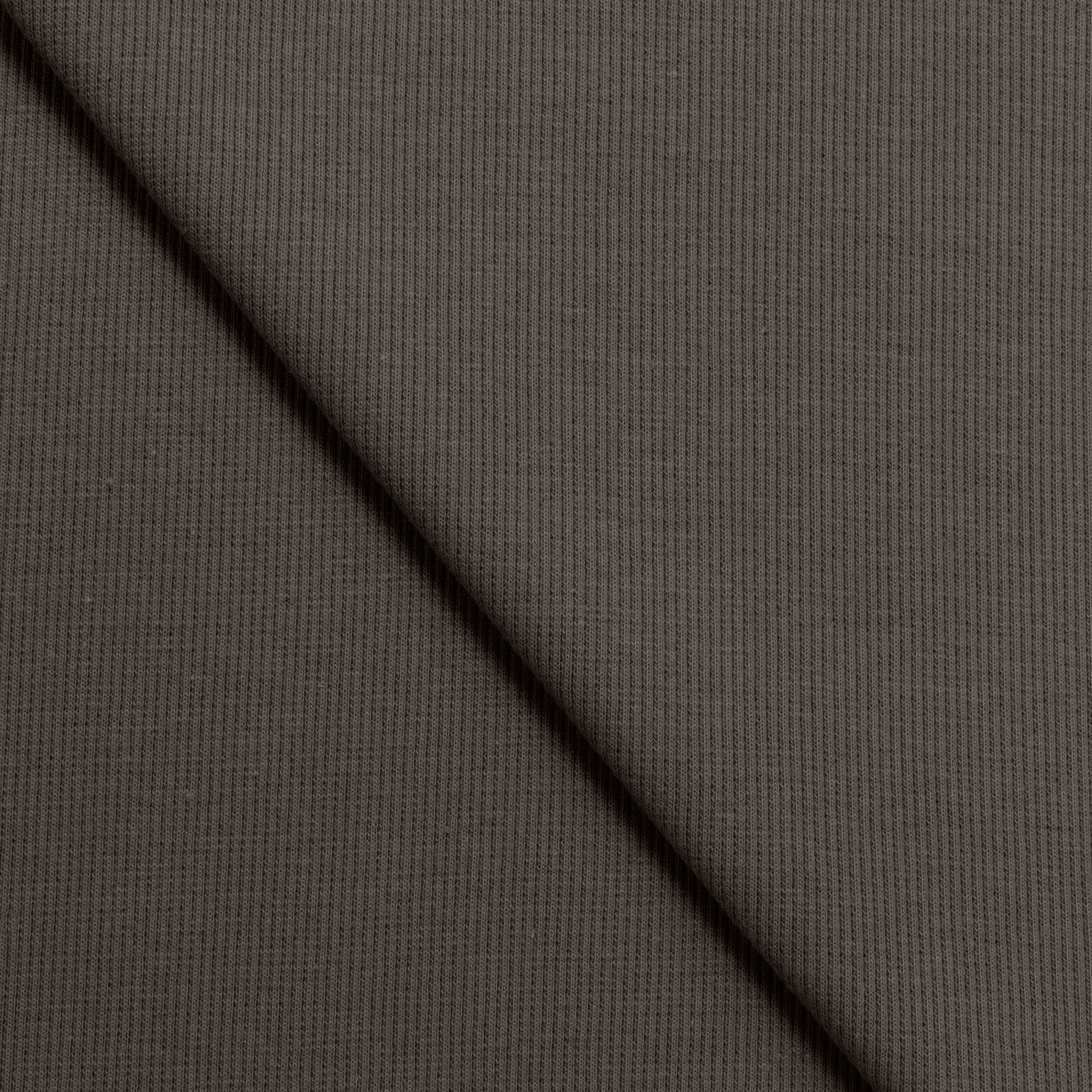 Ściągacz prążkowany 2x1 280 g/m² - brązowy