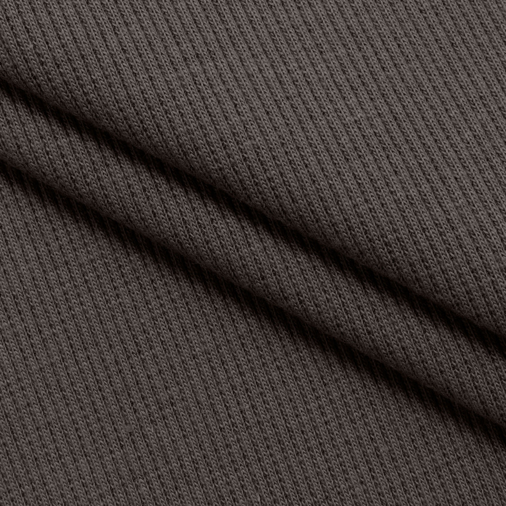 Ściągacz prążkowany 2x1 280 g/m² - brązowy
