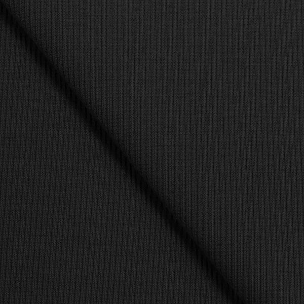 ŚCIĄGACZ BAWEŁNIANY Z ELASTANEM - CZARNY - 280 G/M2