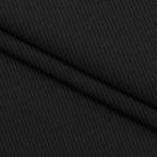 Ściągacz prążkowany 2x1 280 g/m² - czarny