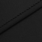 Ściągacz prążkowany 2x1 280 g/m² - czarny