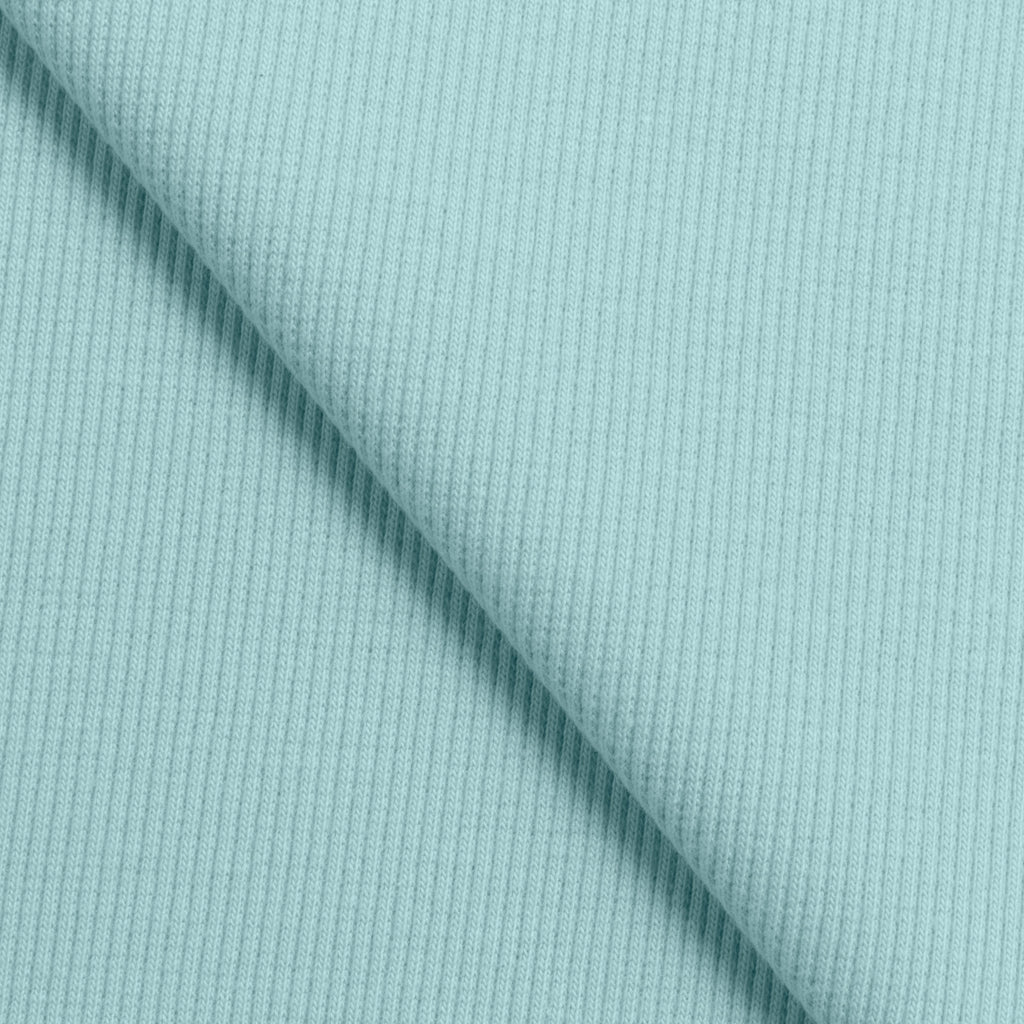Ściągacz prążkowany 2x1 280 g/m² - lagunowy turkus