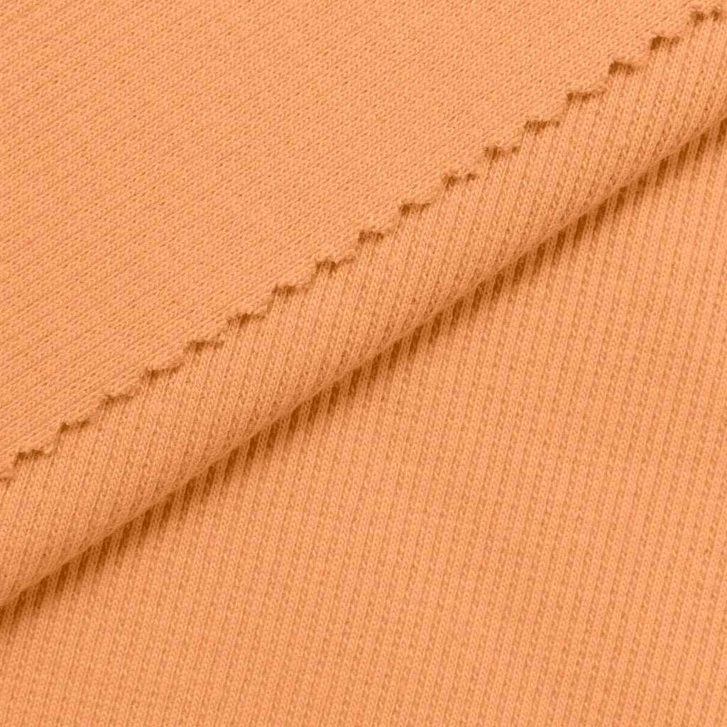 Ściągacz prążkowany 2x1 280 g/m2 - melonowy