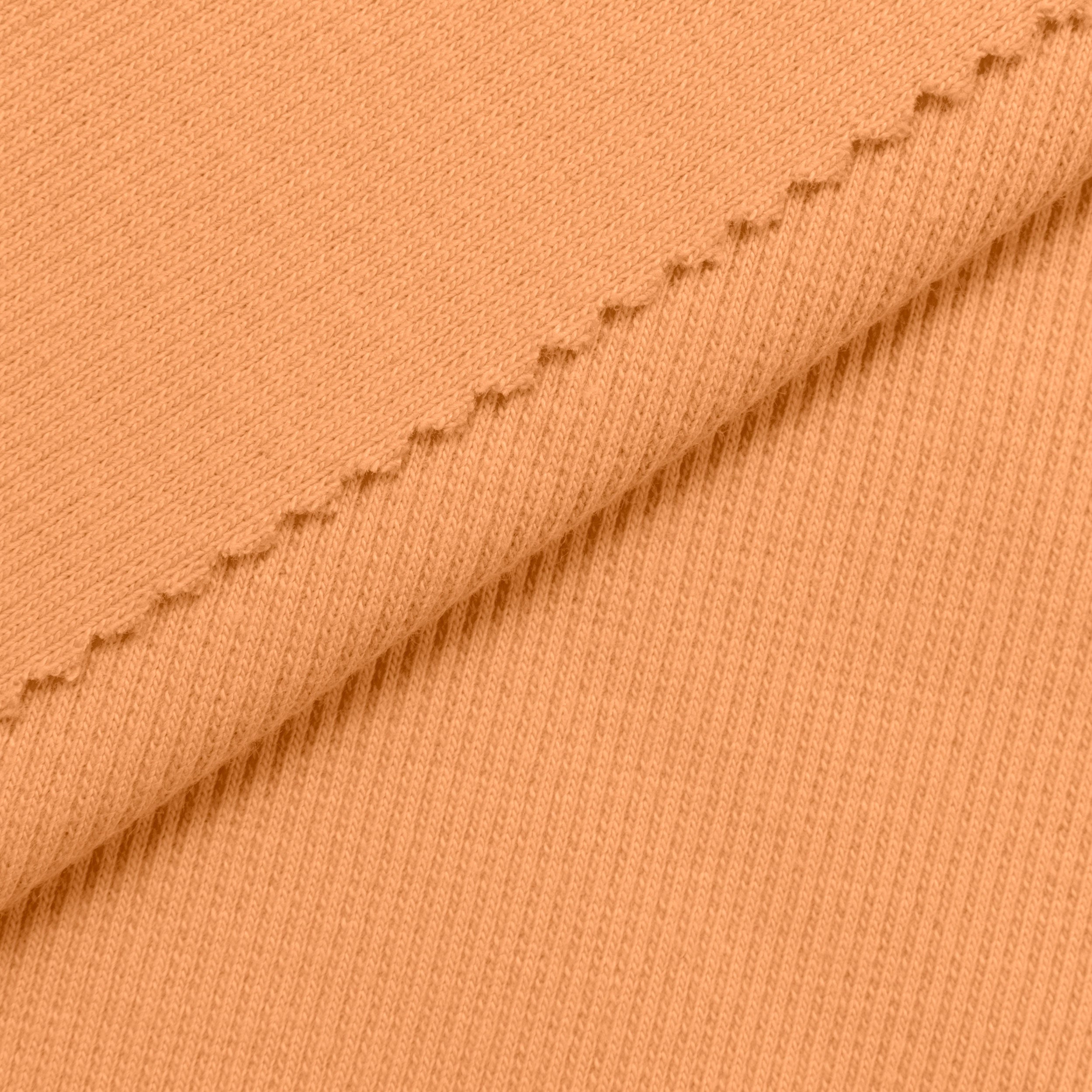 Ściągacz prążkowany 2x1 280 g/m2 - melonowy