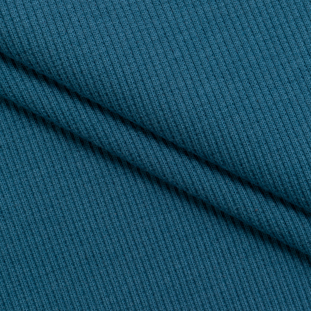 Ściągacz prążkowany 2x1 280 g/m² - turkusowy