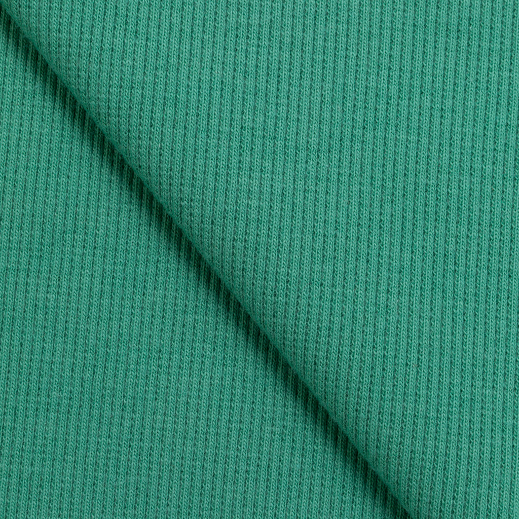 Ściągacz prążkowany 2x1 280 g/m² - zielony