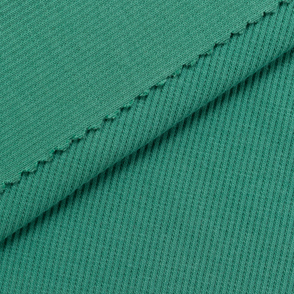 Ściągacz prążkowany 2x1 280 g/m2 - zielony