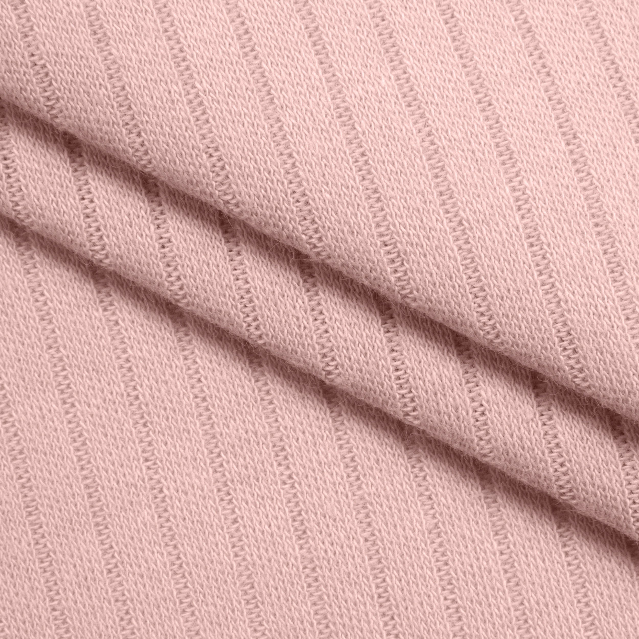 Ściągacz prążkowany 6x2 170 g/m² - pudrowy róż
