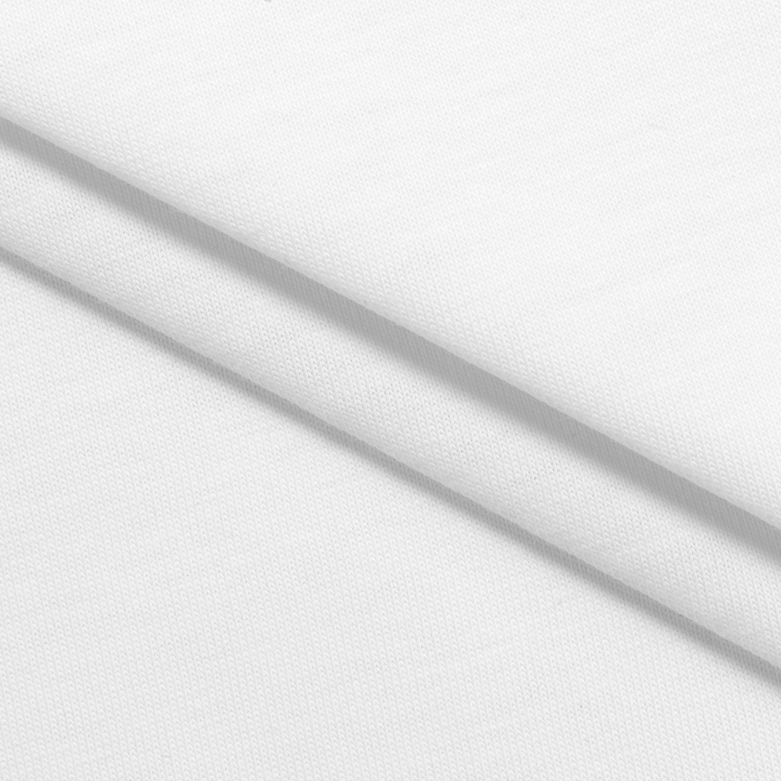 SINGLE JERSEY BAWEŁNIANY - BIAŁY - 280 G/M2 Drugie zdjęcie produktu