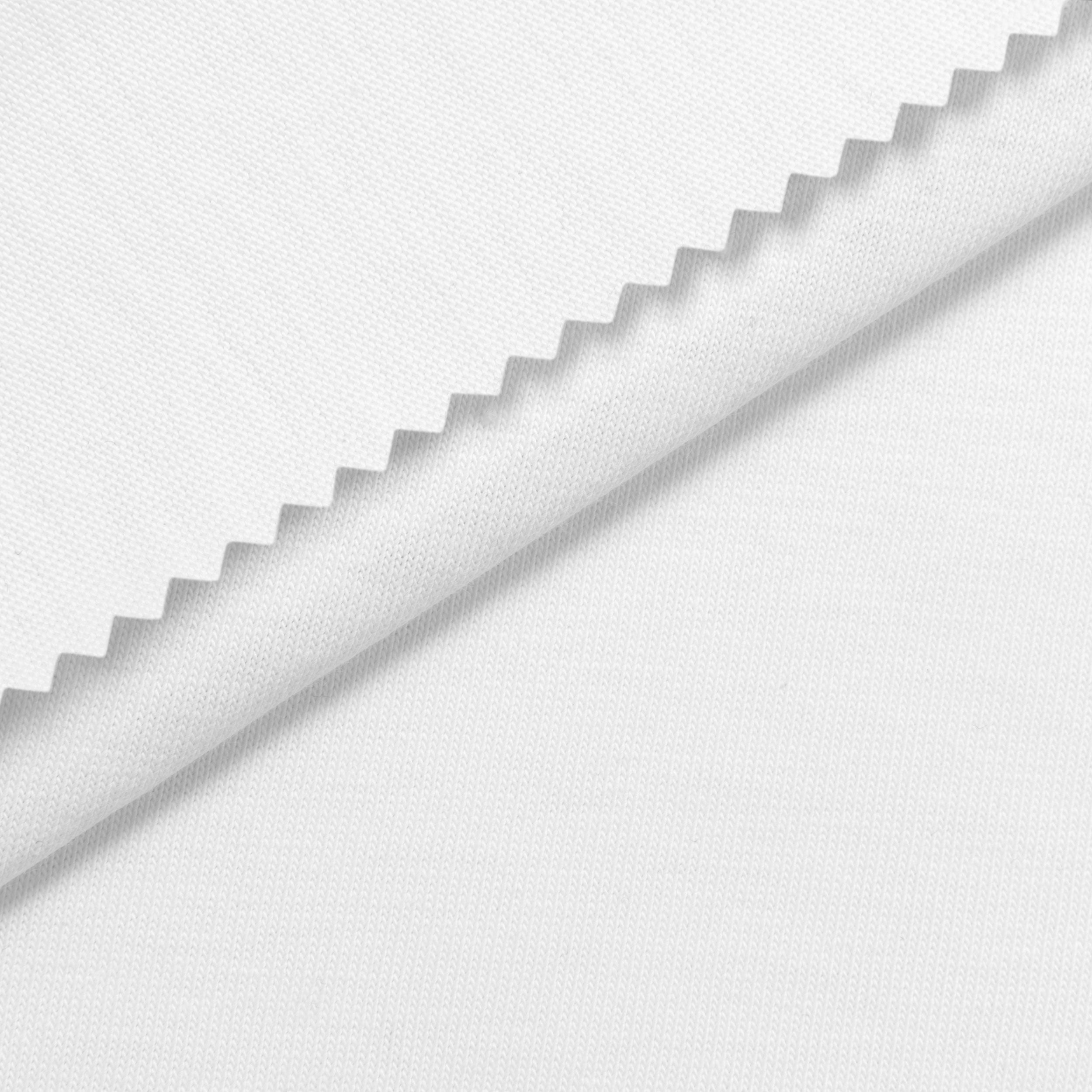 Dzianina single jersey 280 g/m2 - biały - szer. 100 cm Główne zdjęcie produktu