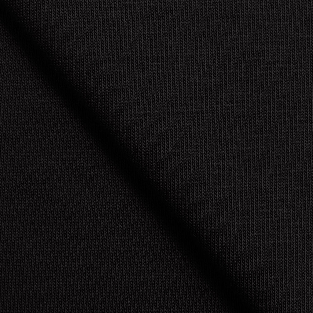 Dzianina single jersey 210 g/m² - czarny - szer. 170 cm