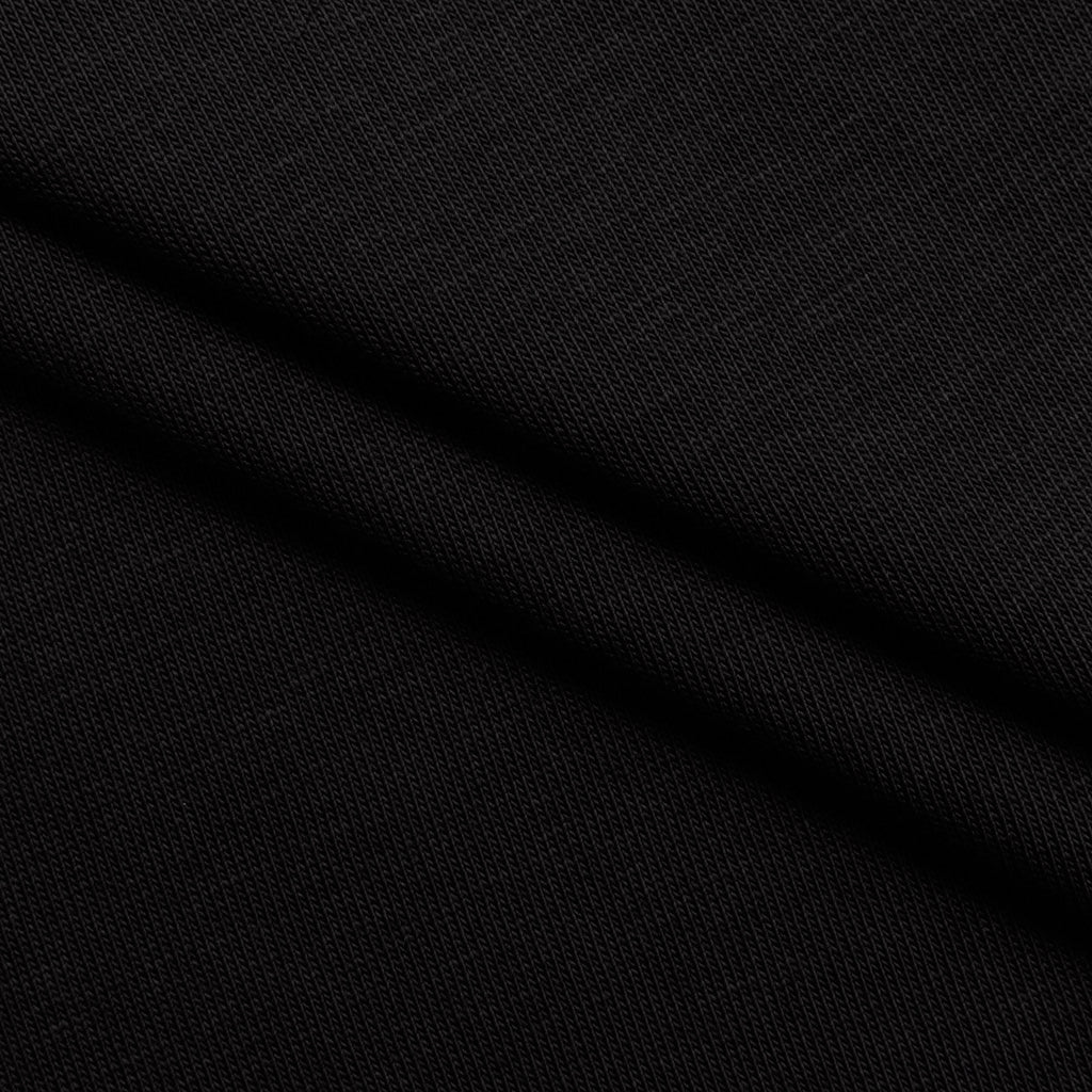 Dzianina single jersey 210 g/m² - czarny - szer. 170 cm