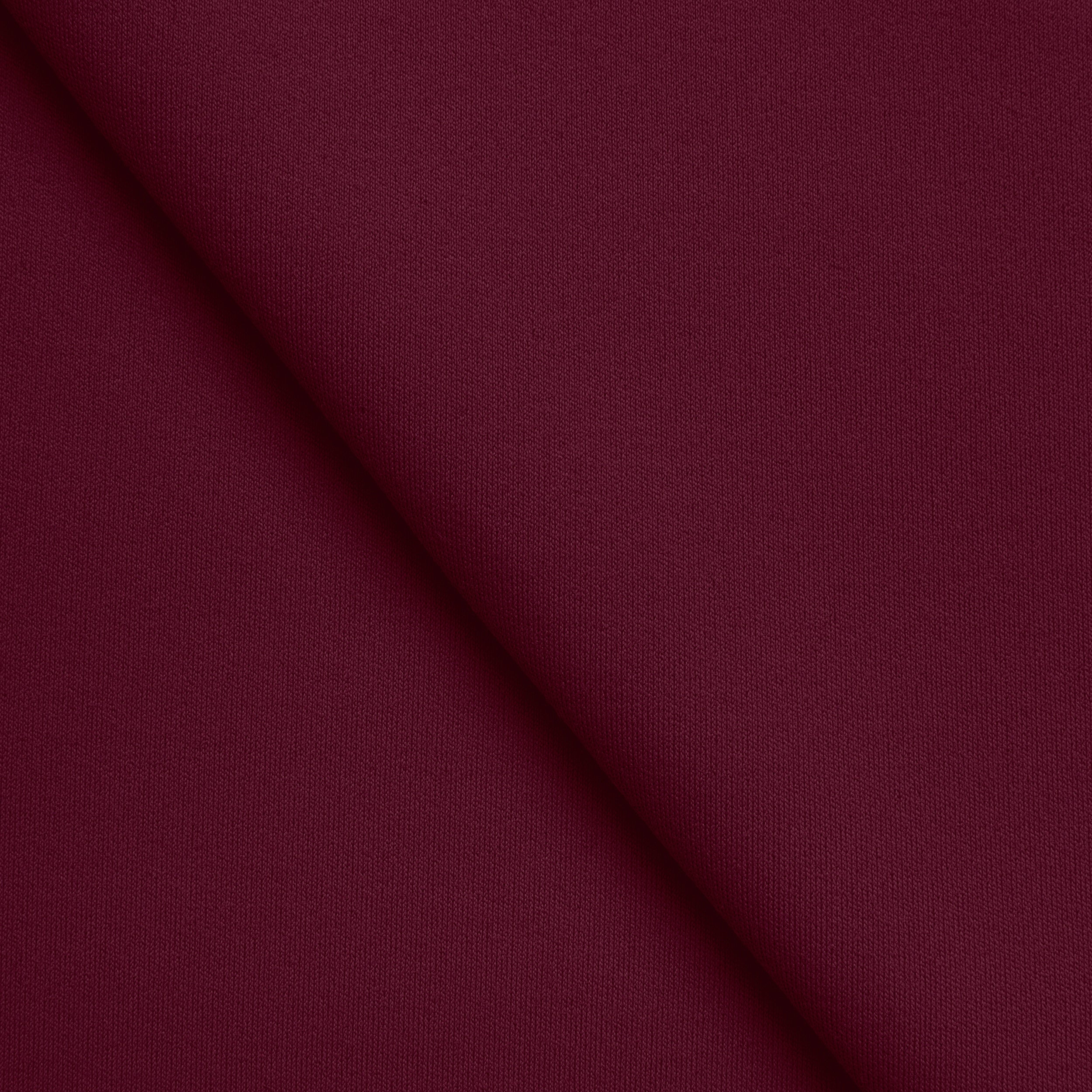 Dzianina interlock 210 g/m2 - bordowy