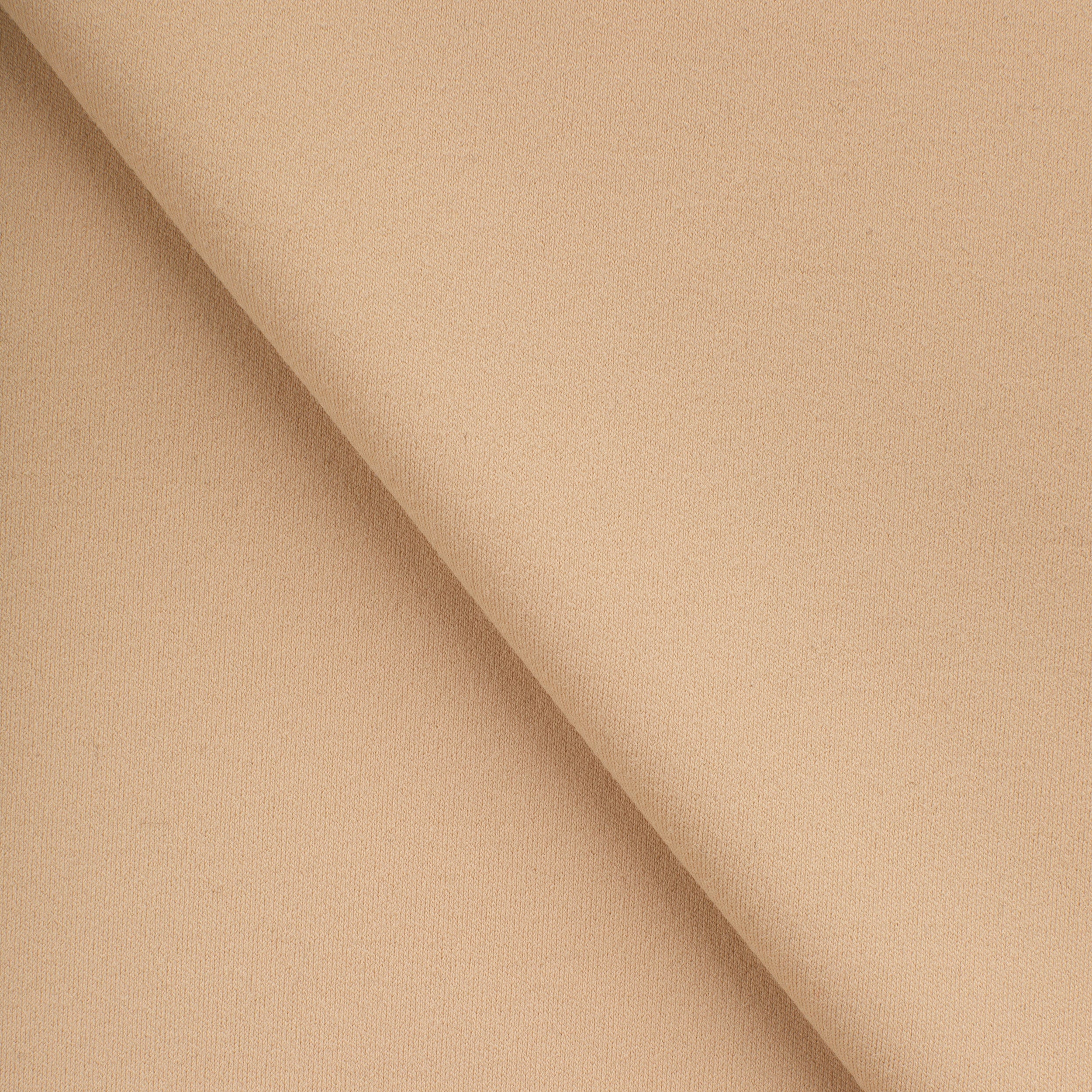 Dzianina interlock 210 g/m2 - jasny szarobeżowy
