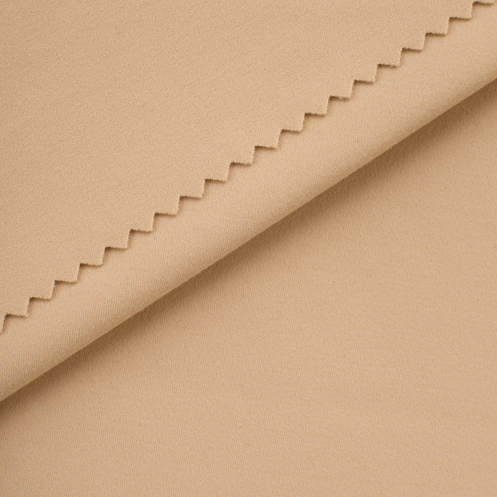 Dzianina interlock 210 g/m² - jasny szarobeżowy