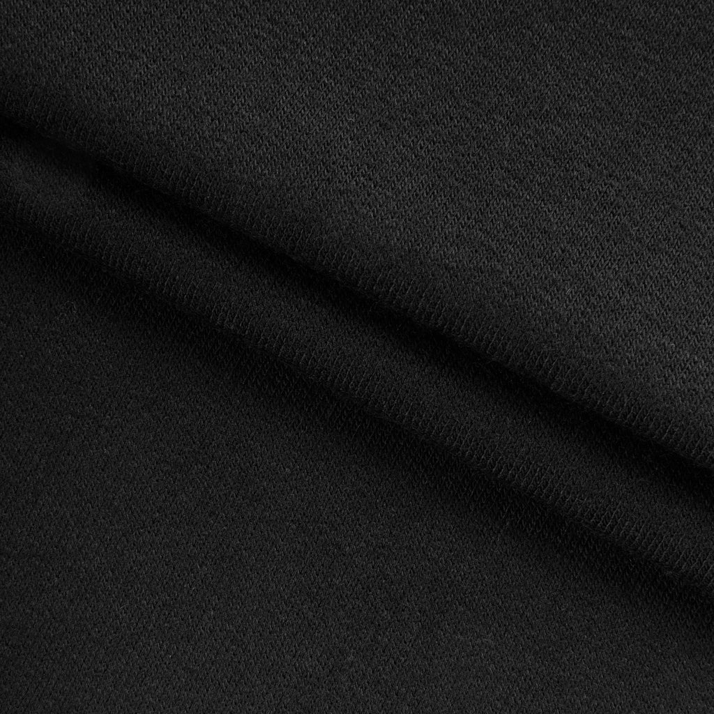 Dresówka pętelkowa 230 g/m² - czarny