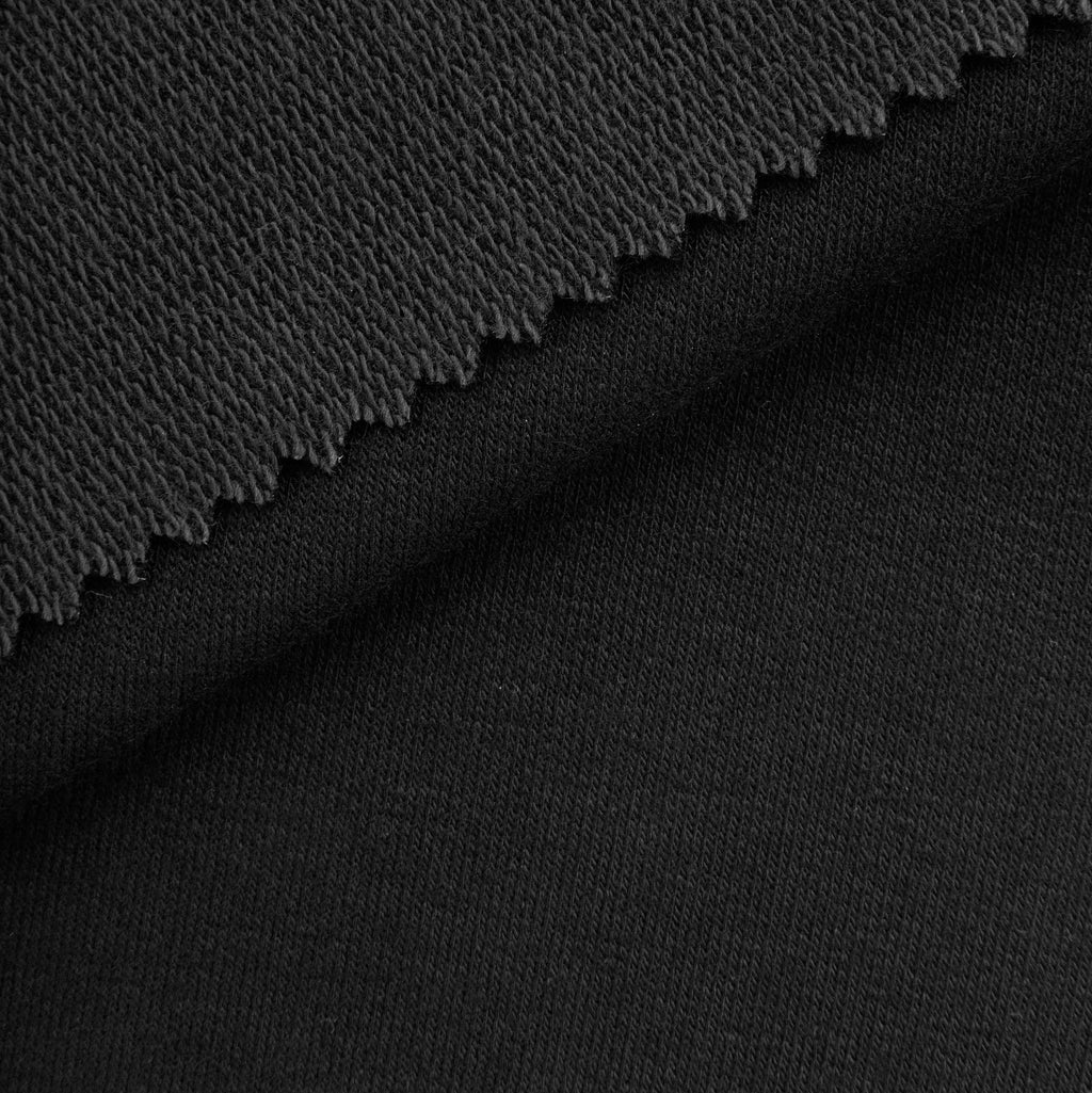 Dresówka pętelkowa 230 g/m² - czarny