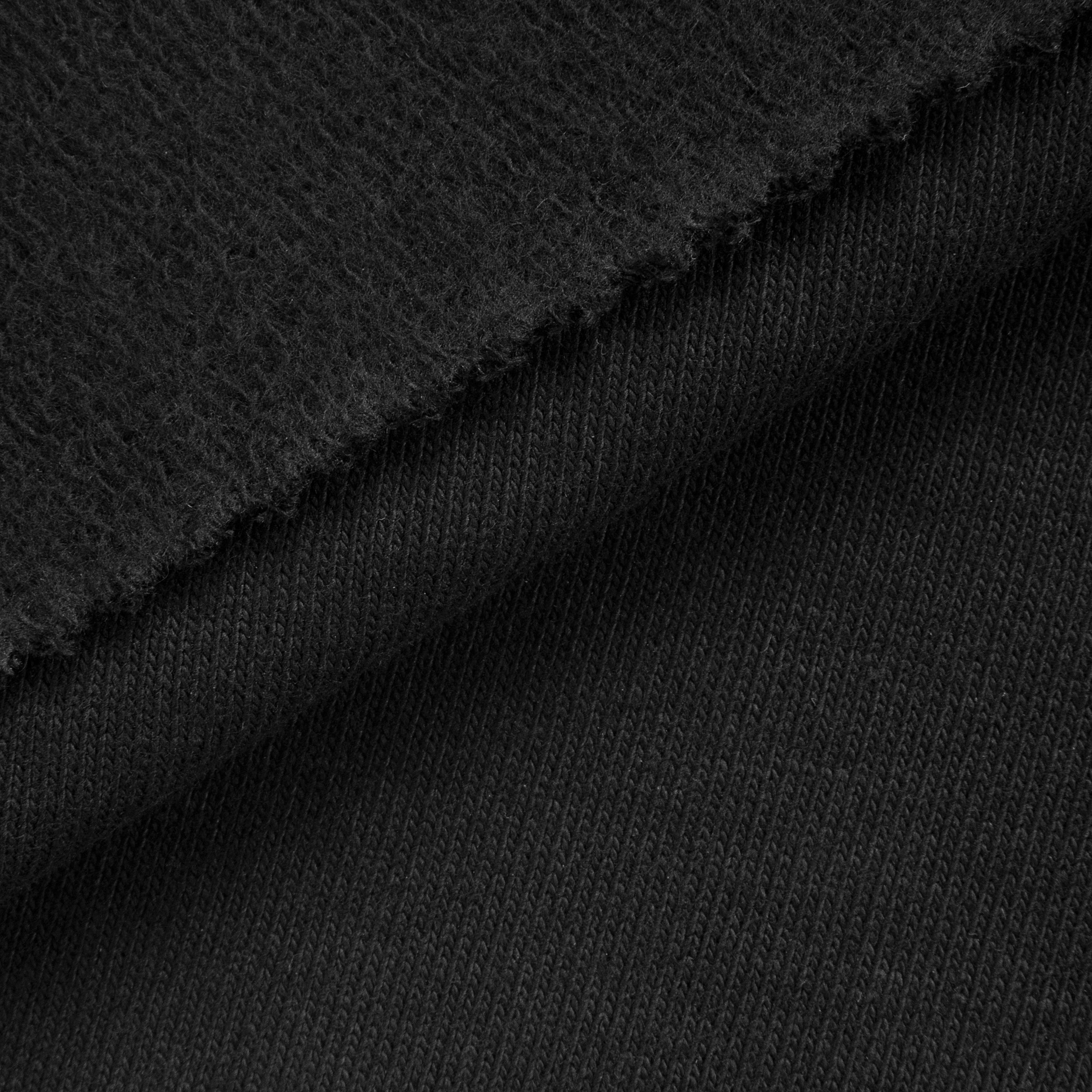 Dzianina frotte 340 g/m² - czarny