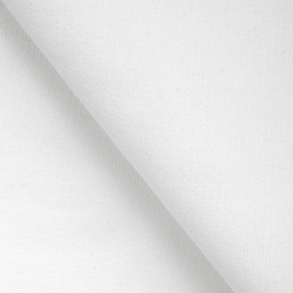 DRESÓWKA PĘTELKOWA BAWEŁNIANO-POLIESTROWA - ŚNIEŻNA BIEL - 450 G/M2