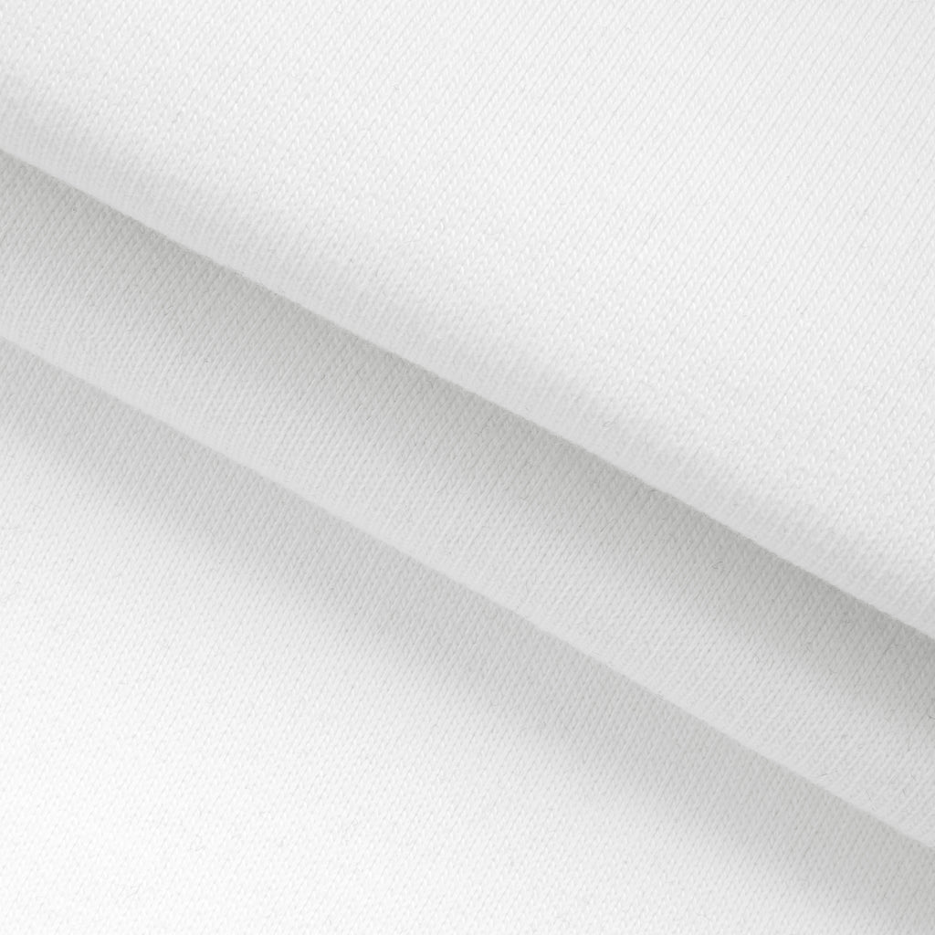 Dresówka pętelkowa drapana 450 g/m² - śnieżna biel - szer. 170 cm - FRENCH TERRY ECO BRUSHED