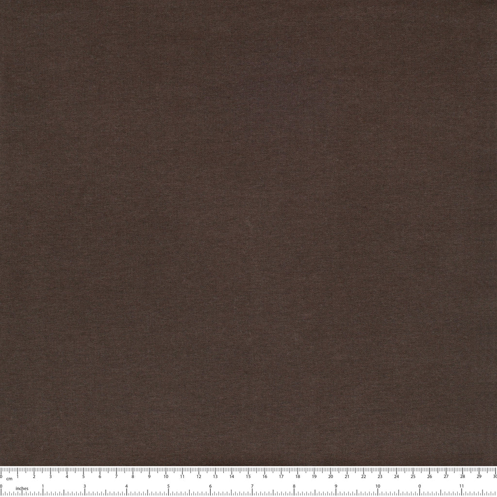 DRESÓWKA PĘTELKOWA BAWEŁNIANO-POLIESTROWA - BRĄZOWY - 320 G/M2