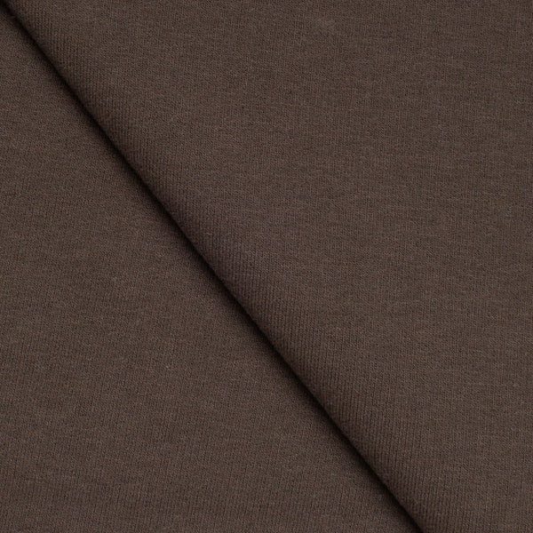 DRESÓWKA PĘTELKOWA BAWEŁNIANO-POLIESTROWA - BRĄZOWY - 320 G/M2