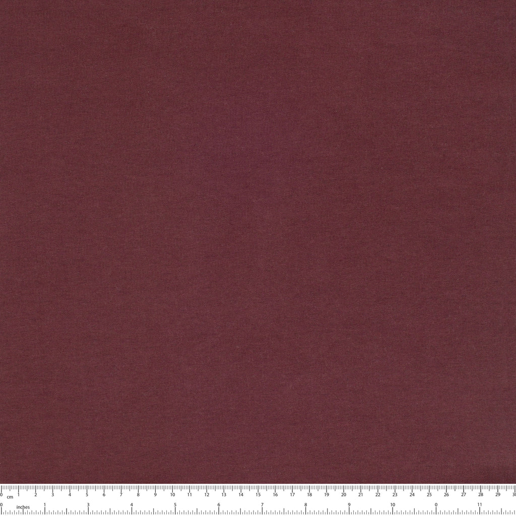 DRESÓWKA PĘTELKOWA BAWEŁNIANO-POLIESTROWA - BORDOWY - 320 G/M2