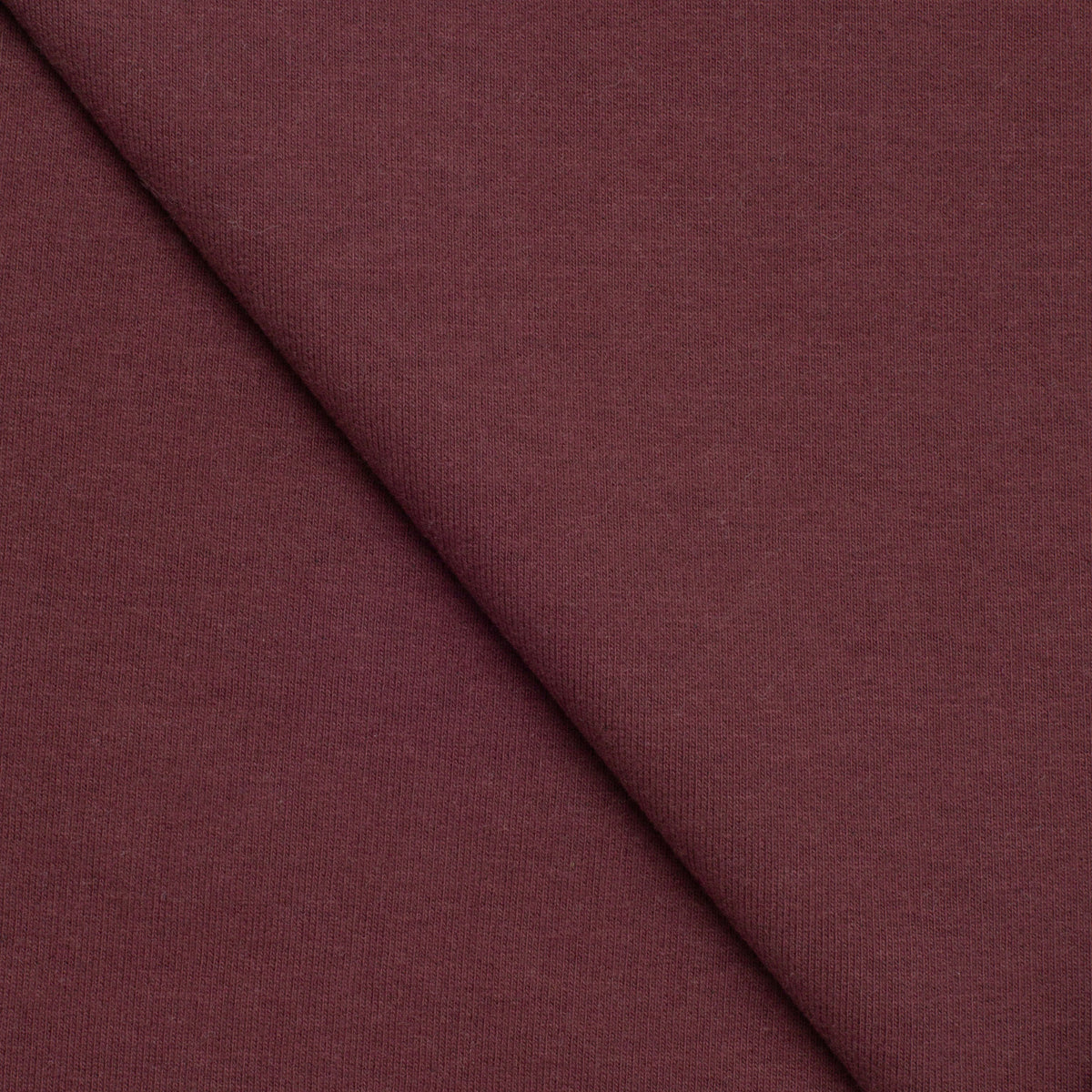 DRESÓWKA PĘTELKOWA BAWEŁNIANO-POLIESTROWA - BORDOWY - 320 G/M2