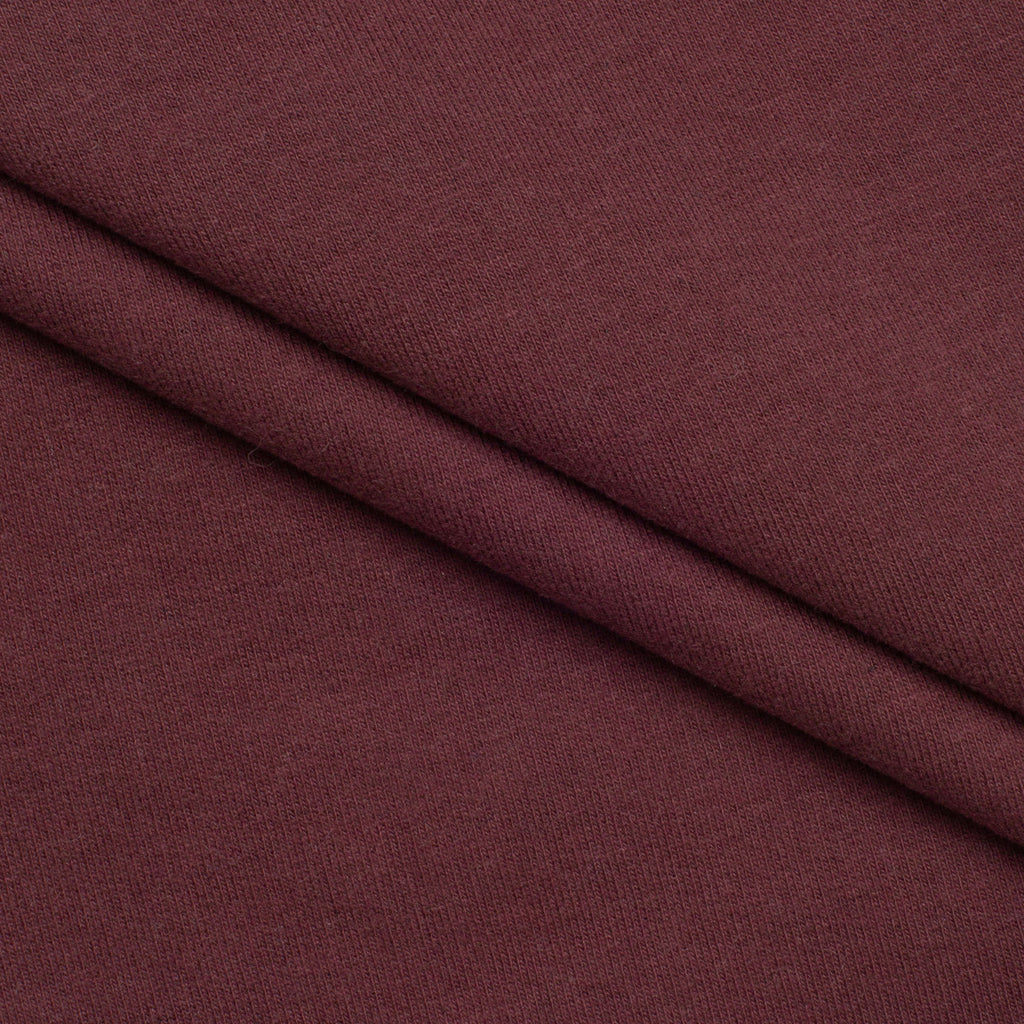 DRESÓWKA PĘTELKOWA BAWEŁNIANO-POLIESTROWA - BORDOWY - 320 G/M2