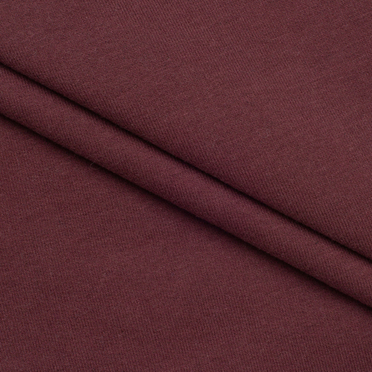 DRESÓWKA PĘTELKOWA BAWEŁNIANO-POLIESTROWA - BORDOWY - 320 G/M2