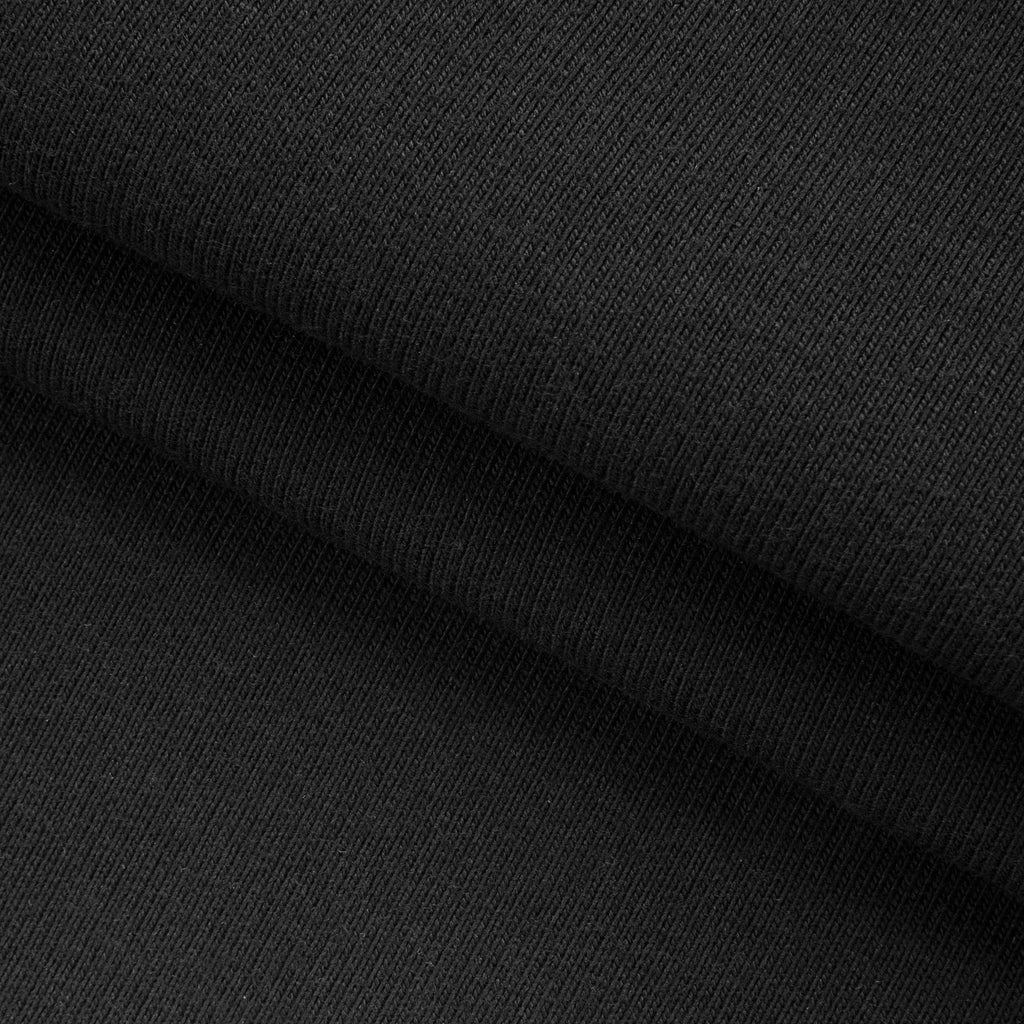 Dresówka pętelkowa 350 g/m² - czarny