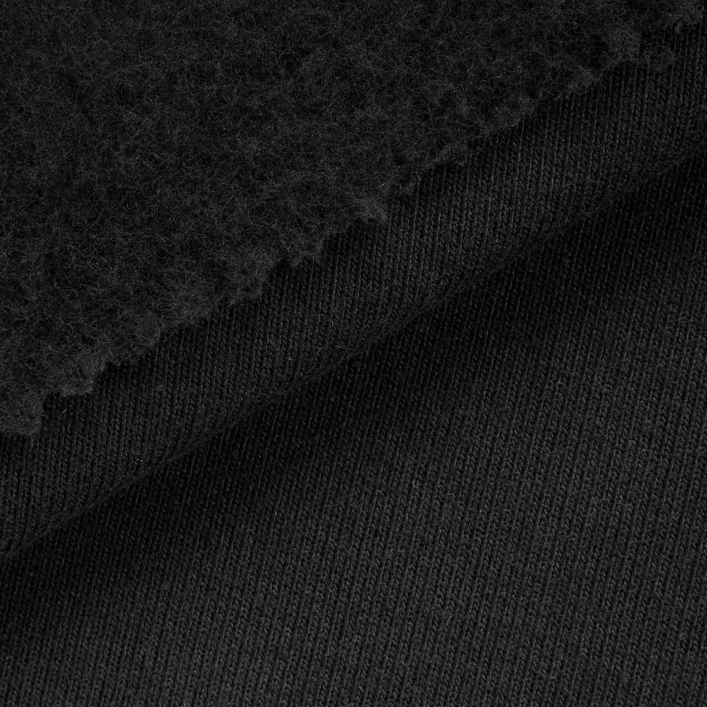 Dresówka pętelkowa 350 g/m² - czarny