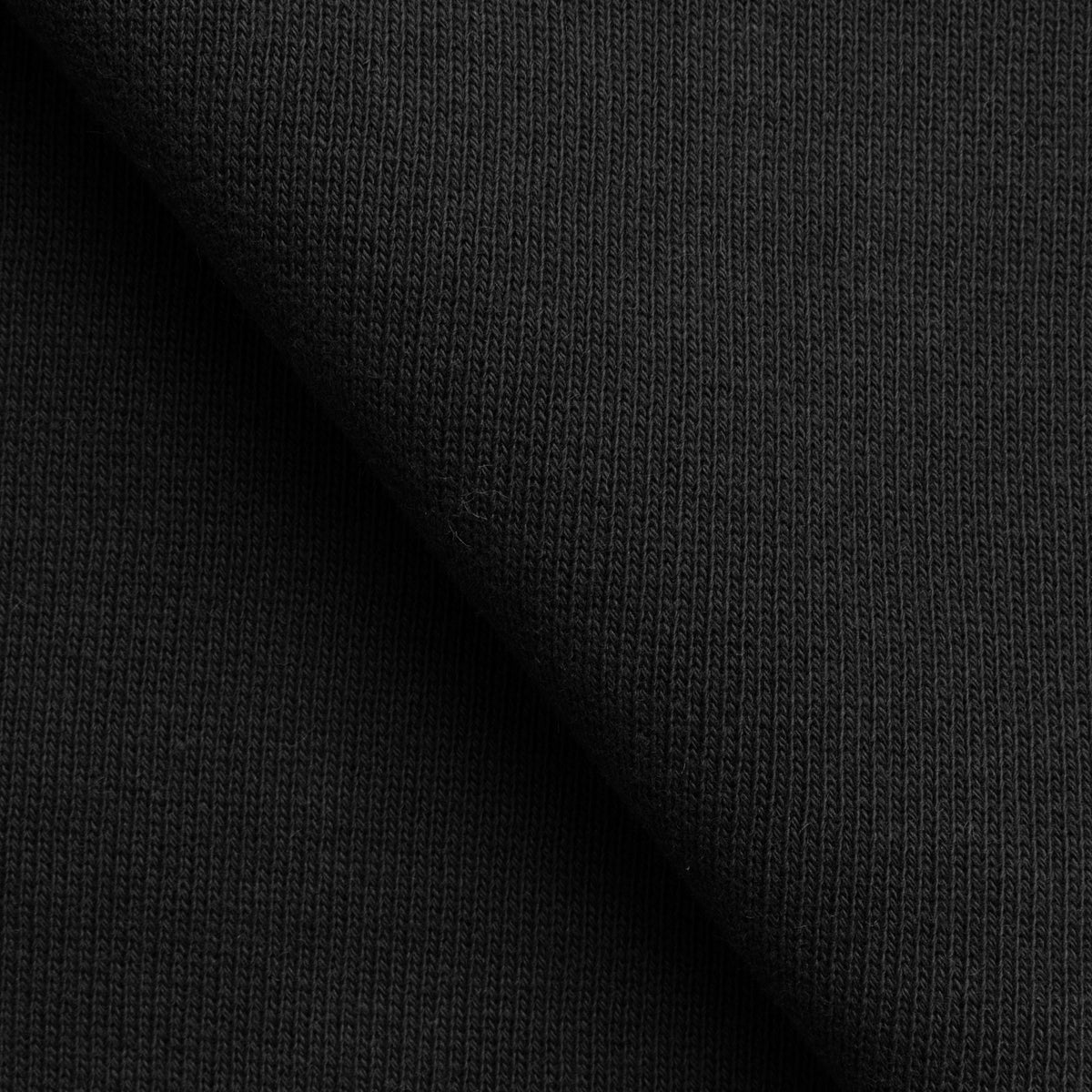 DRESÓWKA PĘTELKOWA BAWEŁNIANA BARDZO GRUBA - CZARNY - 580 G/M2 Główne zdjęcie produktu