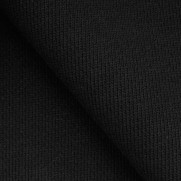 DRESÓWKA DIAGONALNA PĘTELKOWA BAWEŁNIANA GRUBA - CZARNY - 450 G/M2, SZER. 190 CM