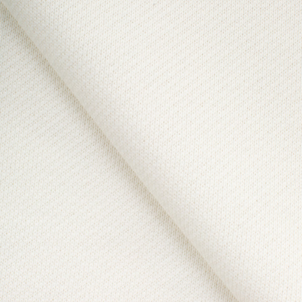 DRESÓWKA DIAGONALNA PĘTELKOWA BAWEŁNIANA GRUBA - ŚNIEŻNA BIEL - 450 G/M2